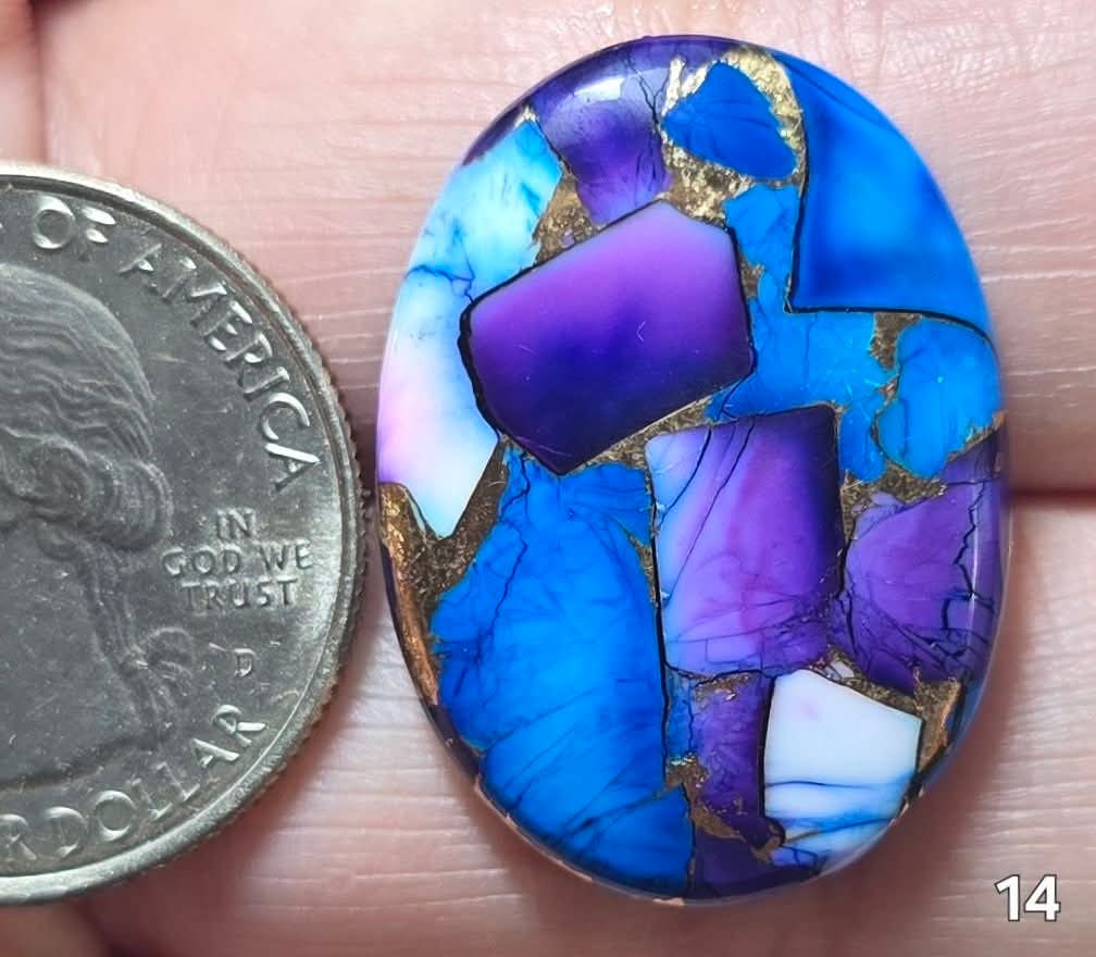 #14 Violet Blue Dahlia