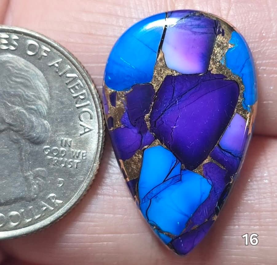 #16 Violet Blue Dahlia