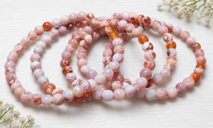 6mm Medicine Agate Bracelet