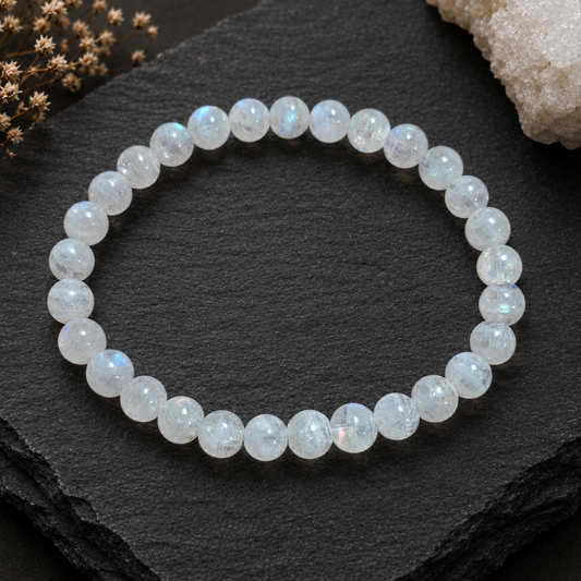 7mm Madagascar Moonstone Bracelet