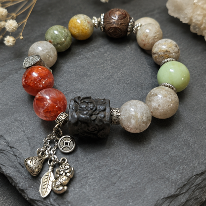 14-15mm Earthy Talisman Bracelet