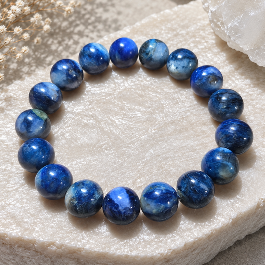 12mm Namibia Blue Sugilite Bracelet