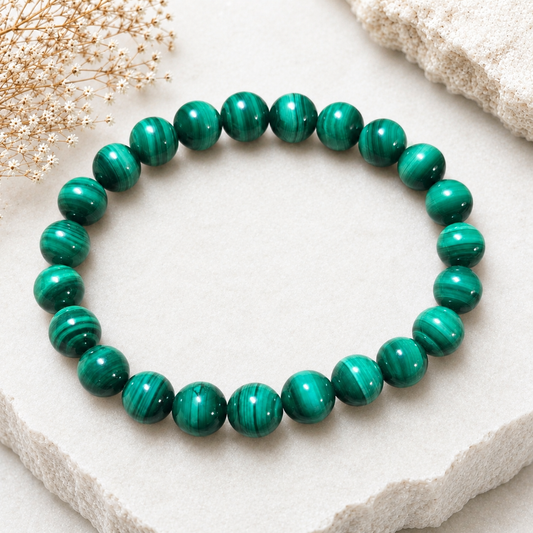 8mm Malachite Bracelet