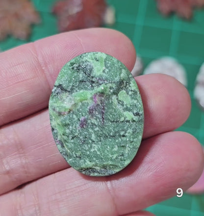 #9 Ruby Zoisite Druzy