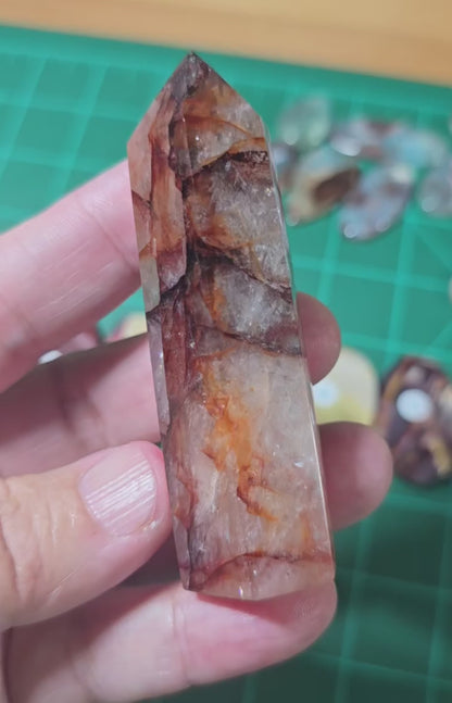 Fire Quartz Point