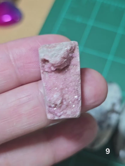 #9 Pink Cobalt Druzy