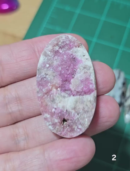 #2 Pink Cobalt Druzy