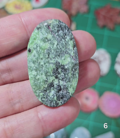 #6 Ruby Zoisite Druzy