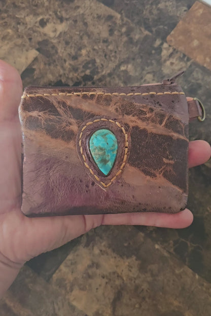 Rustic Full Leather Mojave Turquoise
