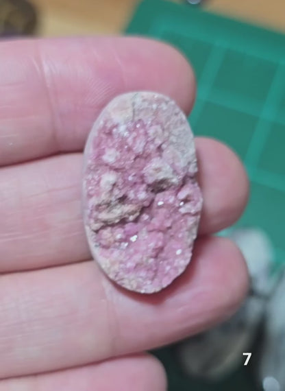 #7 Pink Cobalt Druzy