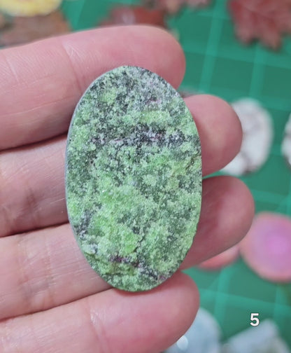 #5 Ruby Zoisite Druzy