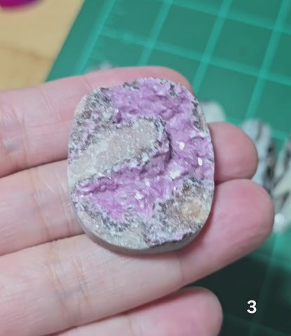 #3 Pink Cobalt Druzy