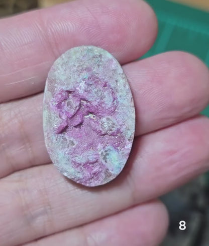 #8 Pink Cobalt Druzy