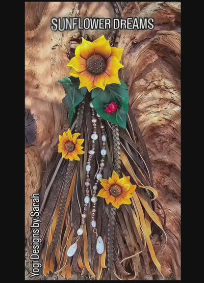 10" Sunflower Tassel