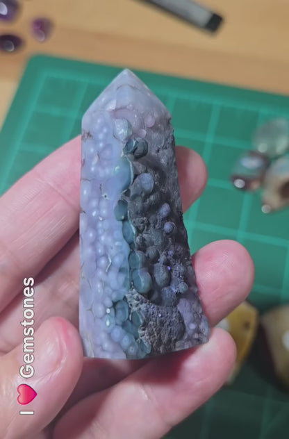 Grape Agate Tower