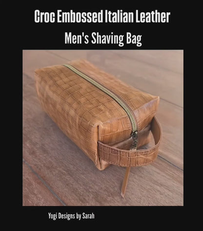Full Croc Emossed Leather