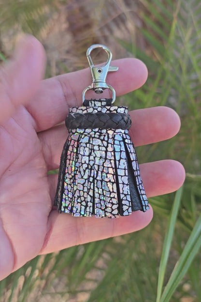 Holographic Cracked Silver