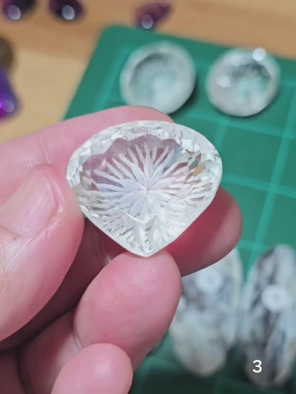 #3 Intaglio Engraved Quartz