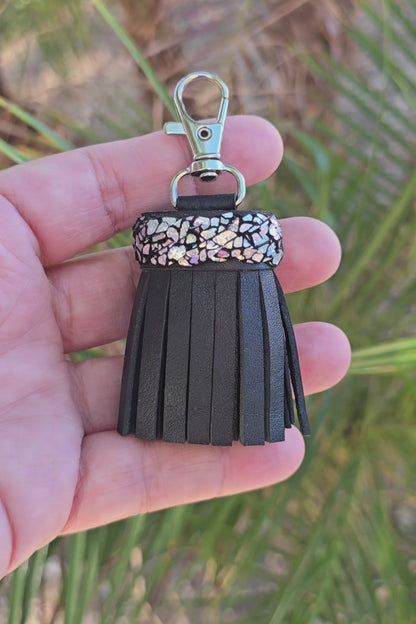 Black and Holographic Silver