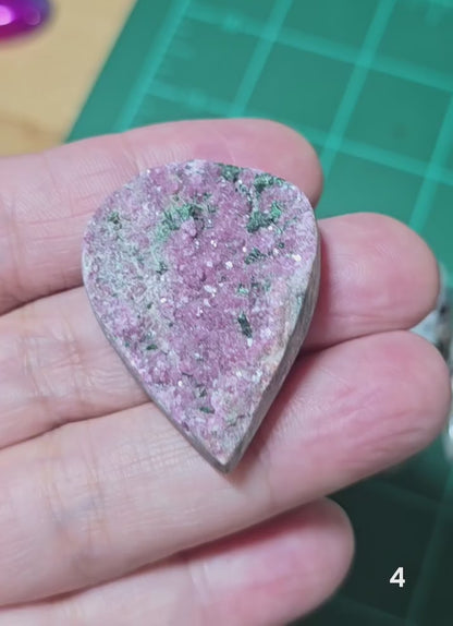 #4 Pink Cobalt Druzy