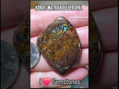 Premium Koroit Matrix Boulder Opal