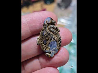 #17 Carved Boulder Opal Cabochon