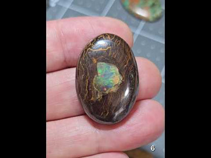 #6 Ethiopian Inlay Boulder Opal