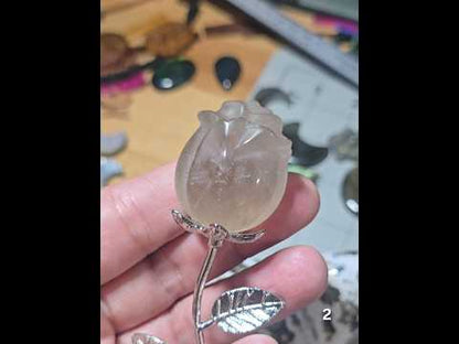 #2 Smoky Quartz Rose