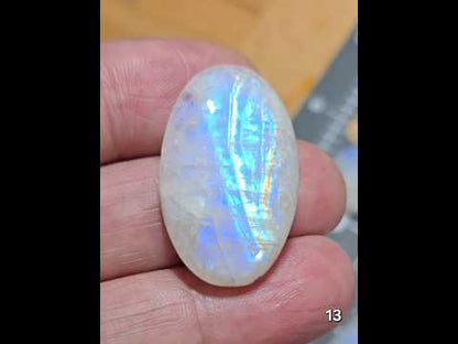 #13 Rainbow Flash Moonstone