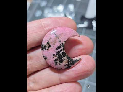 #3 Rhodonite Moon