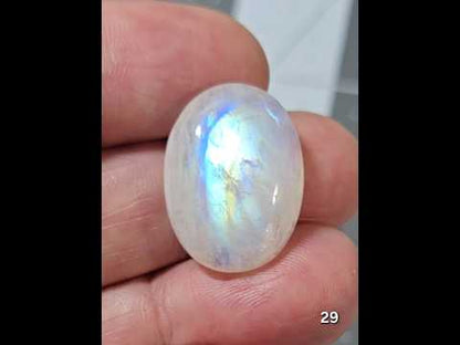 #29 Rainbow Flash Moonstone