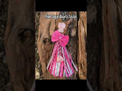 Pink Sugar Quartz Tassel