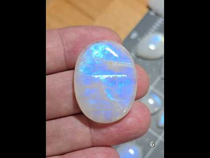 #6 Rainbow Flash Moonstone