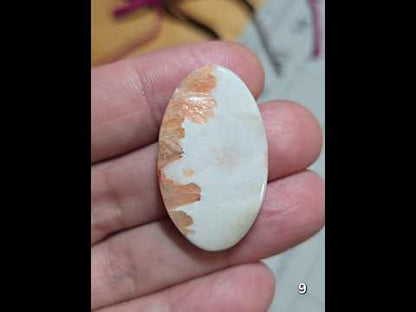 #9 Scolecite with Peach Stilbite