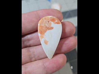 #6 Scolecite with Peach Stilbite