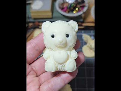 Heart Bear Carving