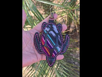 Midnight Charro Leather Turtle