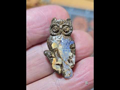 #8 Carved Boulder Opal