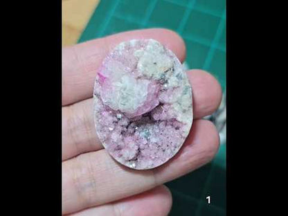#1 Pink Cobalt Druzy