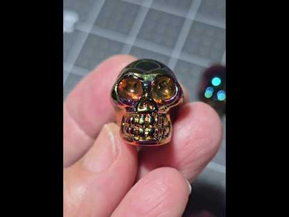 Rainbow Aura Mini Skull
