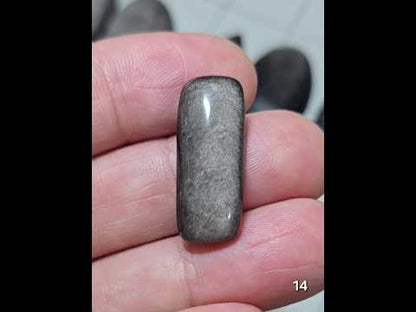 #14 Silver Sheen Obsidian