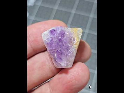 #9 Amethyst Druzy Cabochon