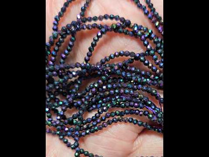 Midnight Peacock Crystal AB