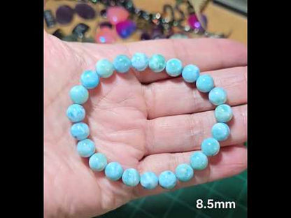 8.5mm Larimar - High Quality