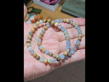 6mm Blue Onyx Bracelet