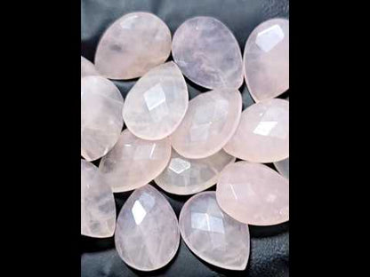 Faceted Rose Quartz
