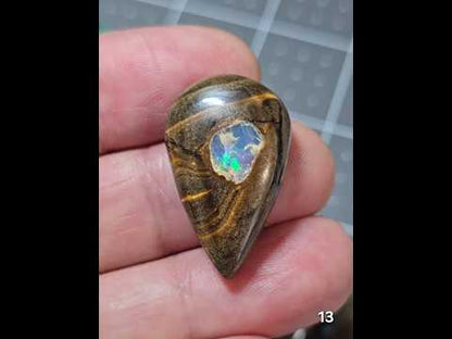 #13 Ethiopian Inlay Boulder Opal