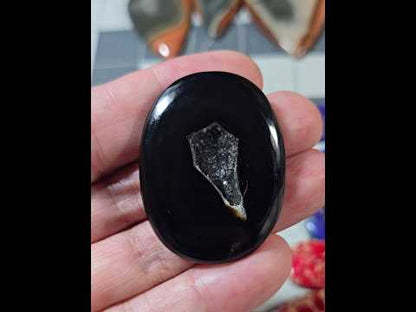 #8 Black Druzy Agate