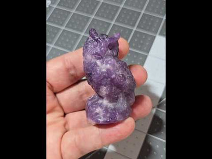 Purple Mica Owl
