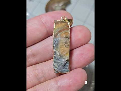 #6 Desert Druzy Pendant
